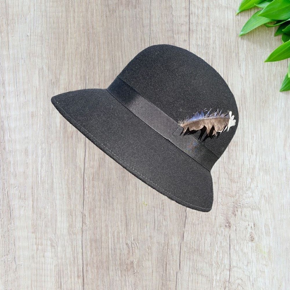 Bollman Americana Vintage Wool Cloche Hat